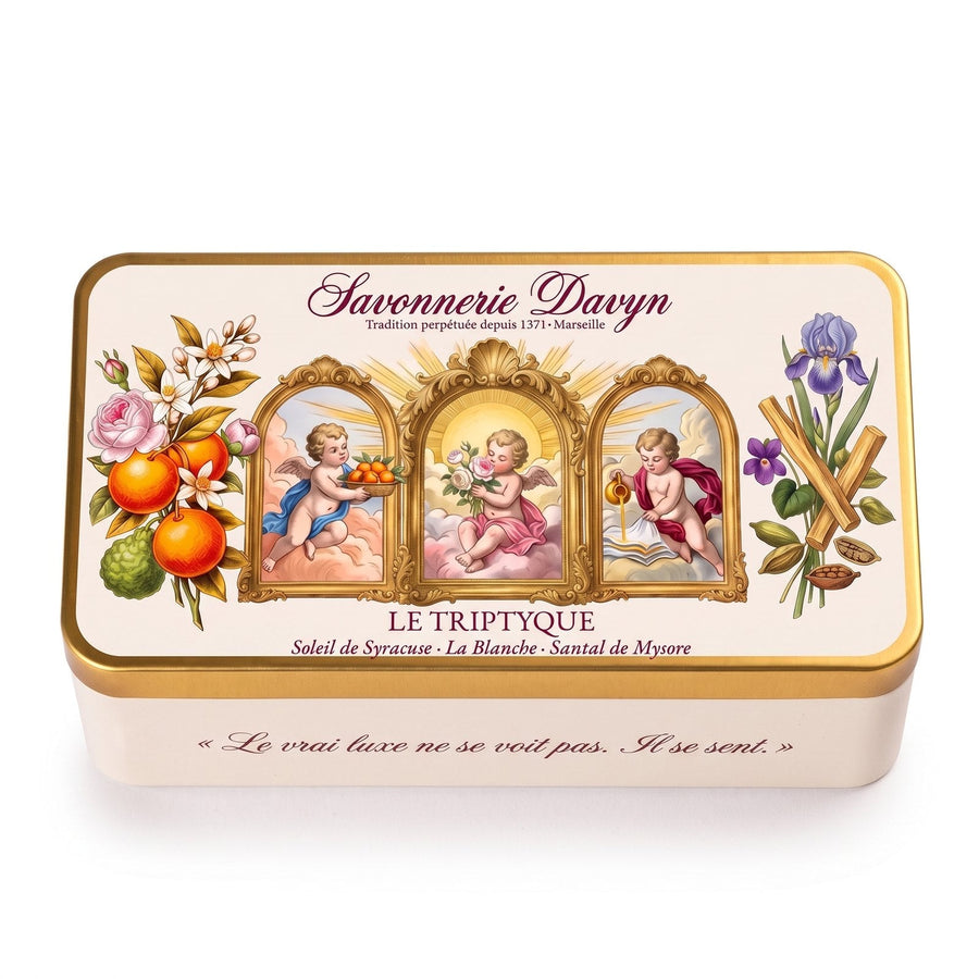 Le Triptyque, estuche cerrado