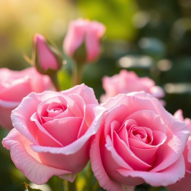 Rosa, geranio