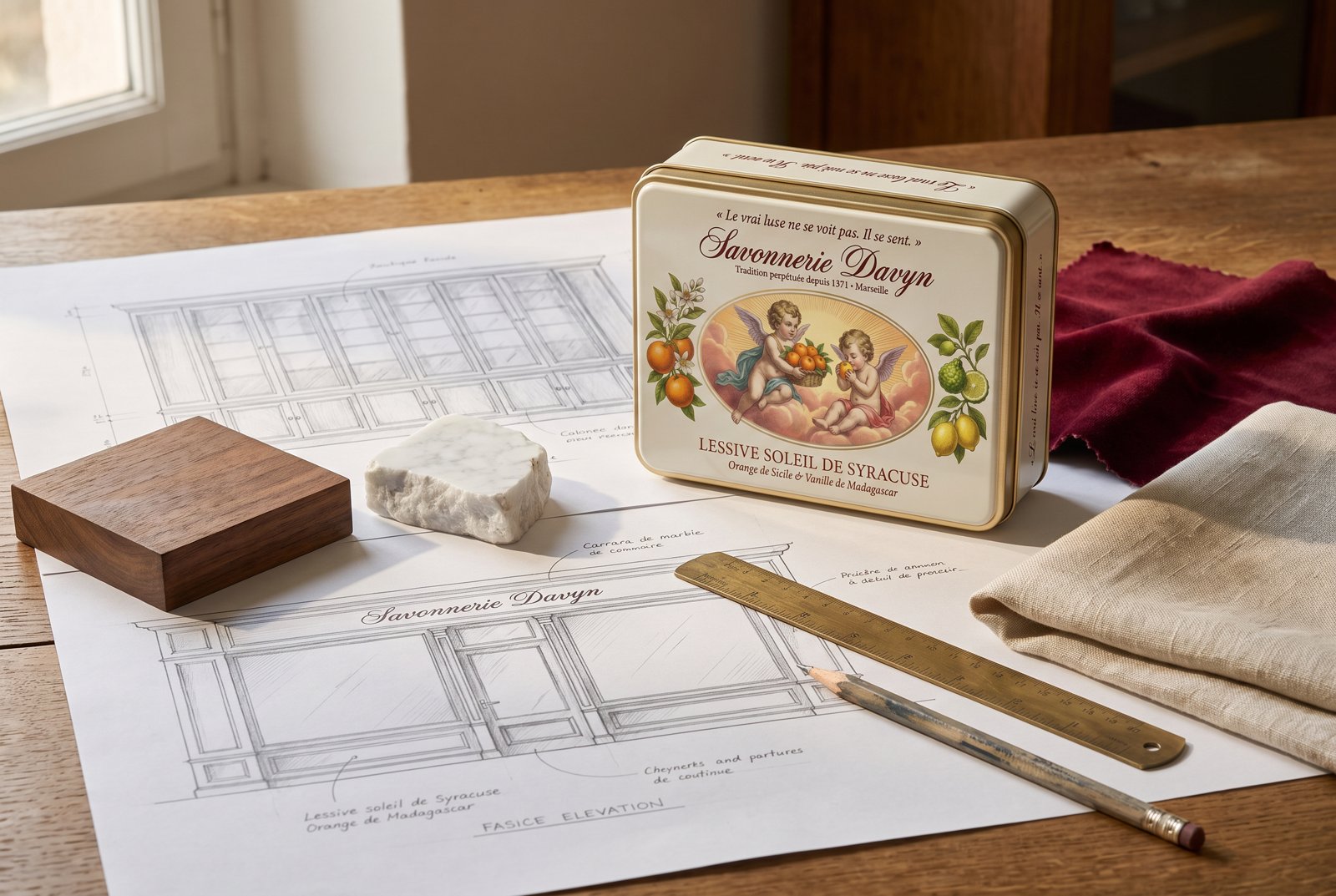 La mesa de dibujo — cómo se conciben las boutiques